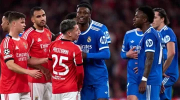 يويفا يثبت غياب بريستياني عن بنفيكا في مواجهة ريال مدريد